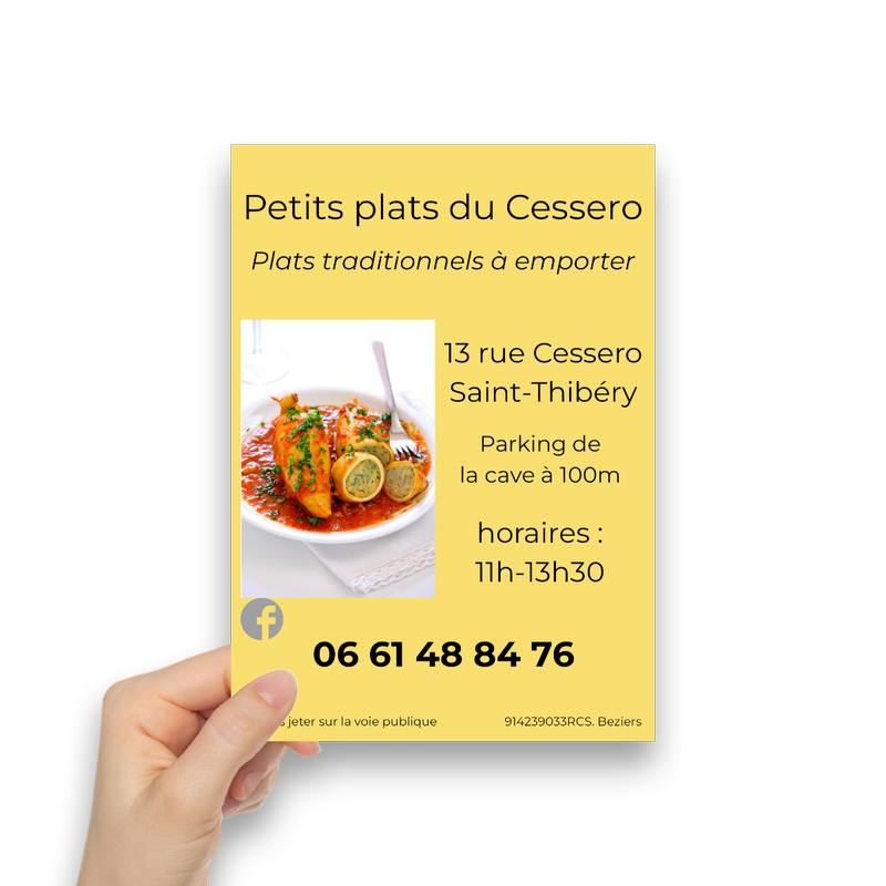 Petits plats de Cessero