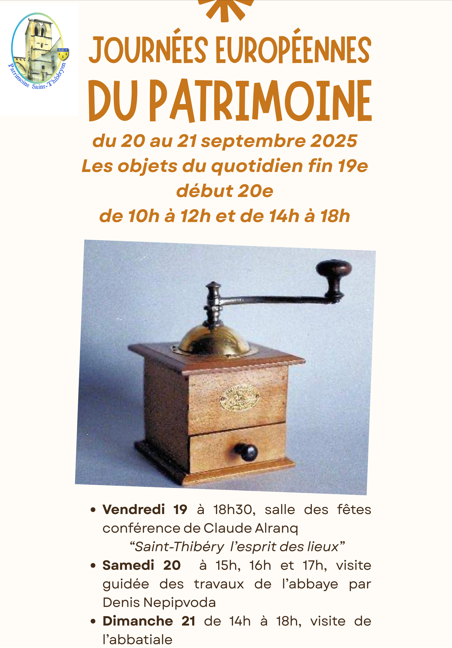 JOURNEES DU PATRIMOINE